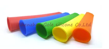 

500pcs/lot 2015 Hot Silicone Popsicle Mold / Ice Pop Molds / Ice Cube Tray / Ice Cream Tubs Tools