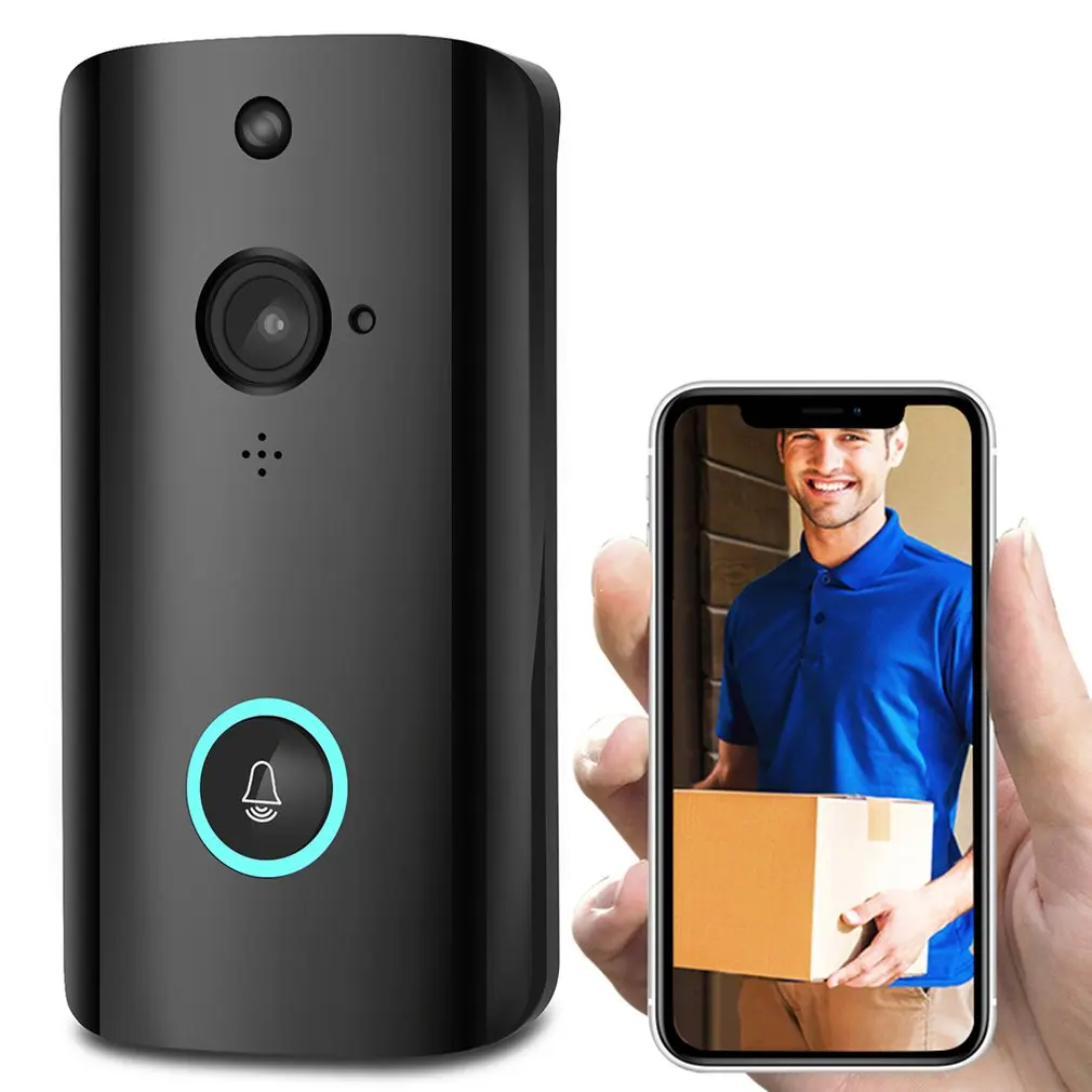 

M9 Low Power Wireless Video Doorbell Home Phone Remote Video Surveillance Intercom Smart Wifi Doorbell