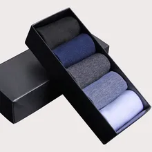 ZARE Men's Cotton Socks New Style Black Business Men Socks Soft Breathable Summer Winter for Male Plus Size A1 C44