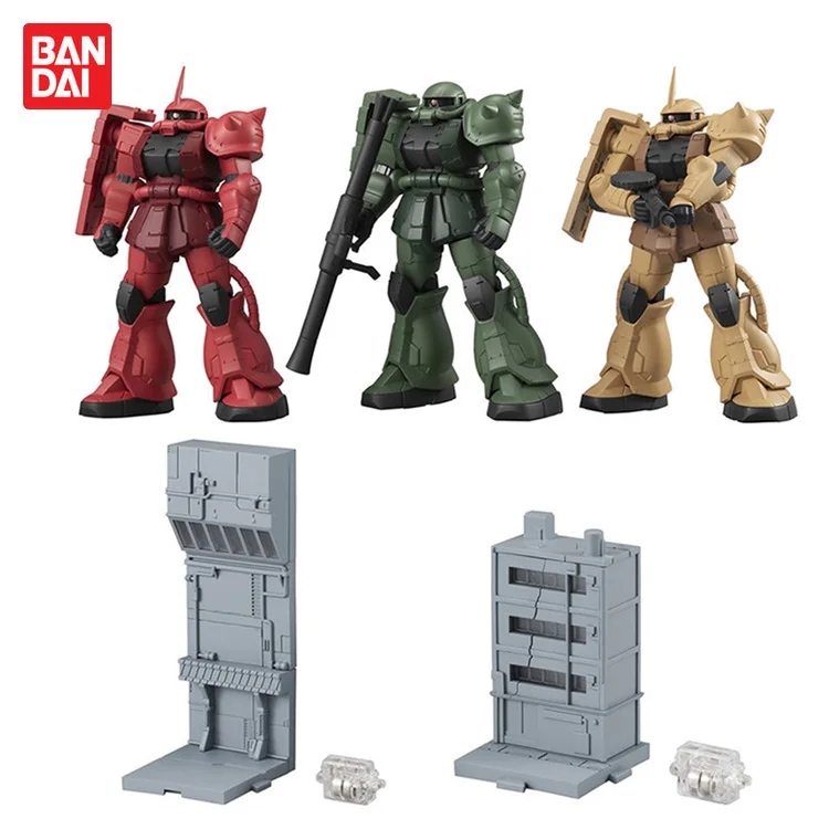 BANDAI GUNDAM ULTIMATE световой ZAKU 02 воина гундама модель в собранном виде Аниме Фигурка