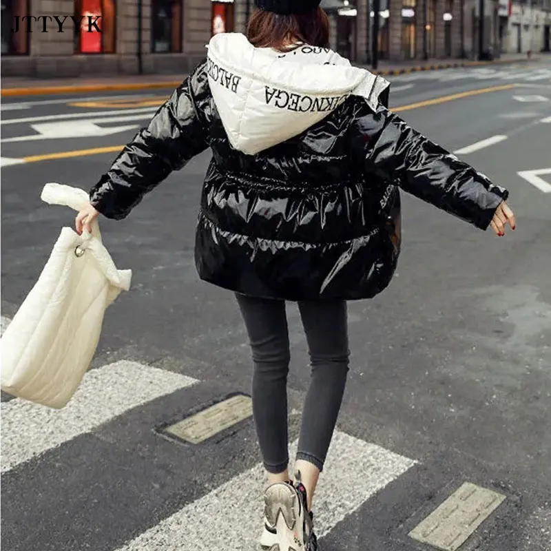 2020 Winter Long Parker Down Jacket Women's New