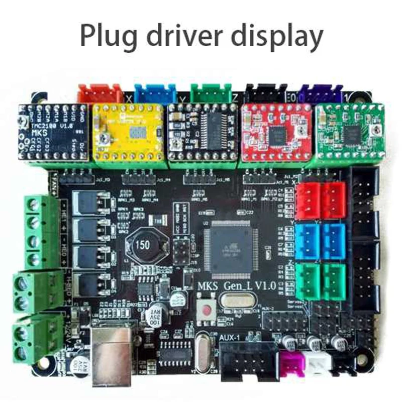 Makerbase 3D принтер плата MKS Gen L контроллер совместим с Ramps1.4/Mega2560 R3 Поддержка
