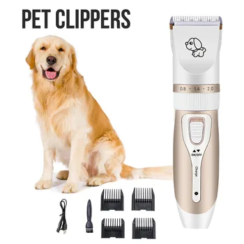 

Pet Shaver Clippers Low Noise Rechargeable Cordless Electric Hair Clippers Electric hair clipper dog shaver beauty tools new 421