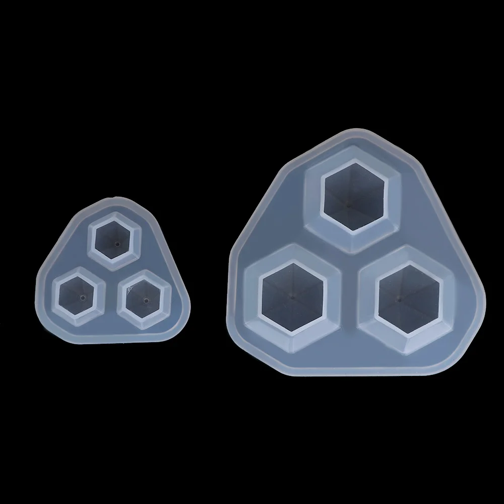 3 в 1 Прозрачная силиконовая Алмазная форма, декоративное ремесло, сделай сам, форма для резки, формы для эпоксидной смолы, инструмент для изготовления ювелирных изделий