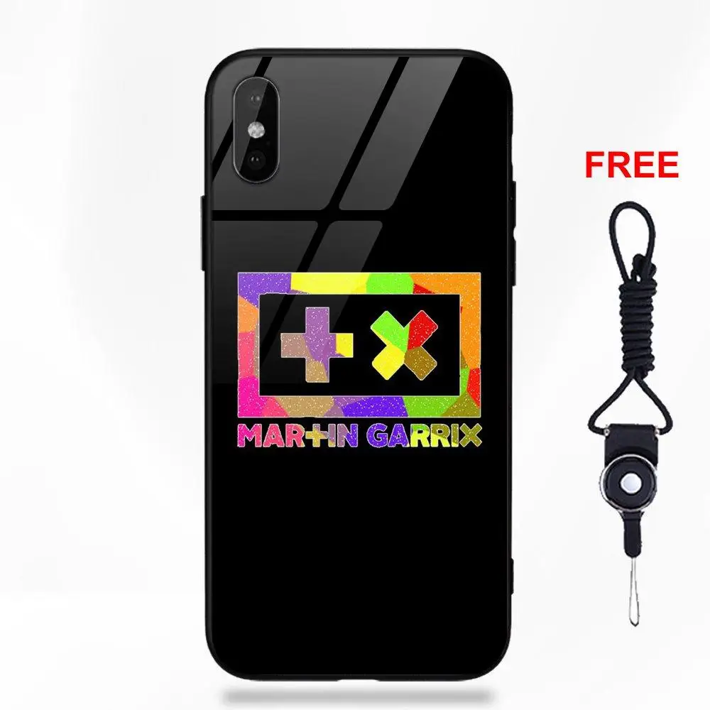 Рисунок из закаленного стекла для Galaxy S8 S9 Plus для Redmi 5 Note 5A 6 huawei Honor 7X P20 Lite mate 10 Pro Martin Garrix логотип