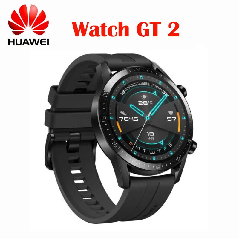 Оригинальные Смарт часы Huawei GT 2 Bluetooth 5 1 кислородный трекер boold время автономной