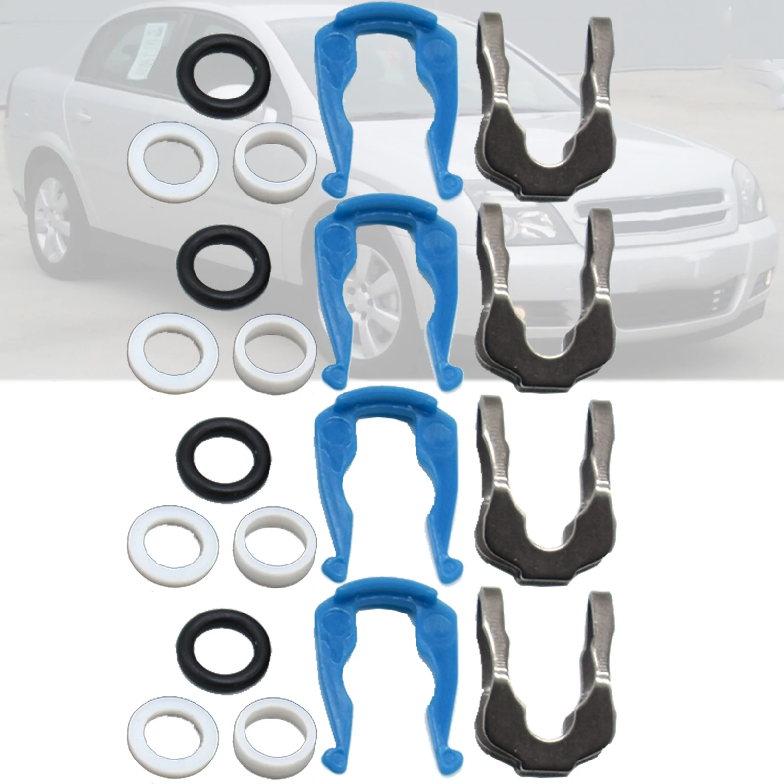 Sealing Repair Tools Car Engine Petrol Fuel Delivery Injector Air Intake Seal Repair kit For Vauxhall Opel Signum 2003-2008 2.2L