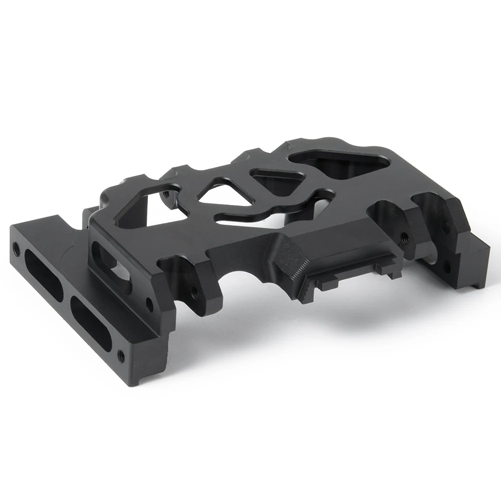 AXSPEED центр шестерни коробка крепление CNC алюминий 1:10 противоскользящая пластина для TRX4 RC Рок Гусеничный