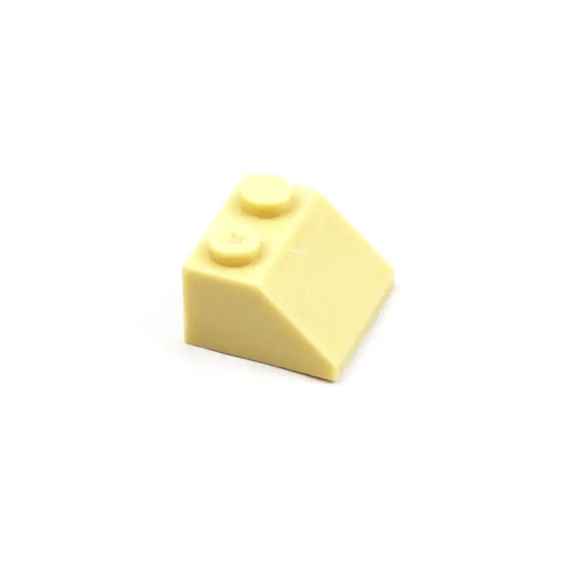 500 шт. черепица 2X2 кирпича с наклоном 4" сделай сам", аэробас, строительные блоки, игрушки для детей Совместимые с лего, аксессуары - Цвет: Beige