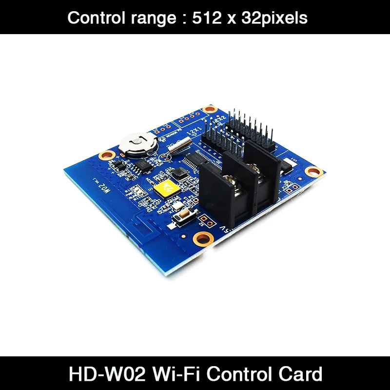 HD-W02 одноцветная Беспроводная светодиодная карта управления Wi-Fi для P10 |