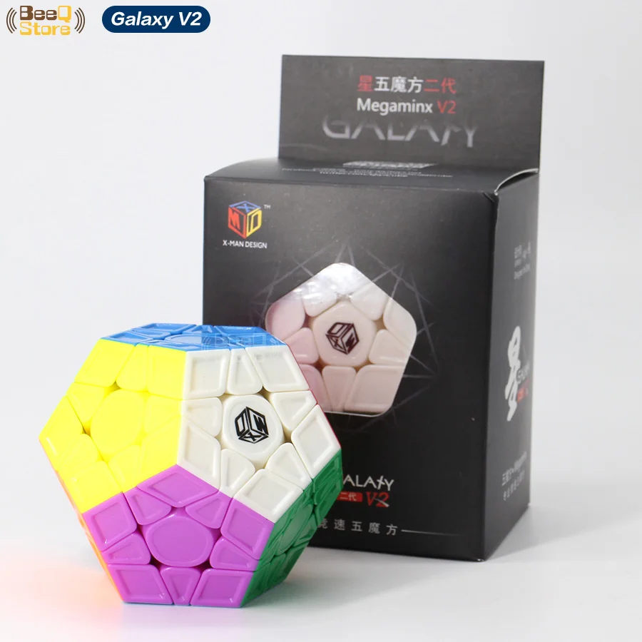 Qiyi Mofangge X Man Galaxy WuMoFang скульптура V1 V2 липкий Магический Куб Профессиональная