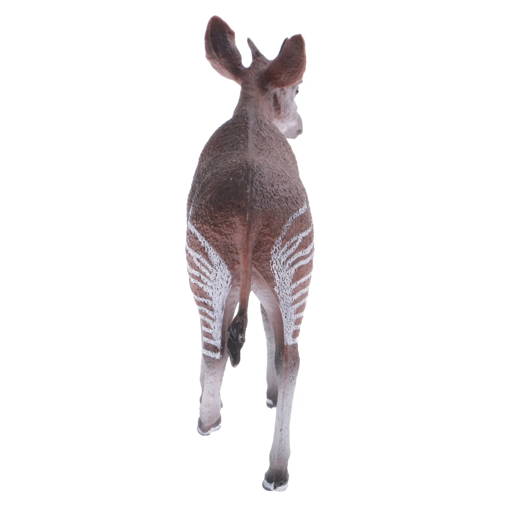 Realistic Okapi Wildlife Animal Figurine Model Action Figure Kids Toy Gift 4
