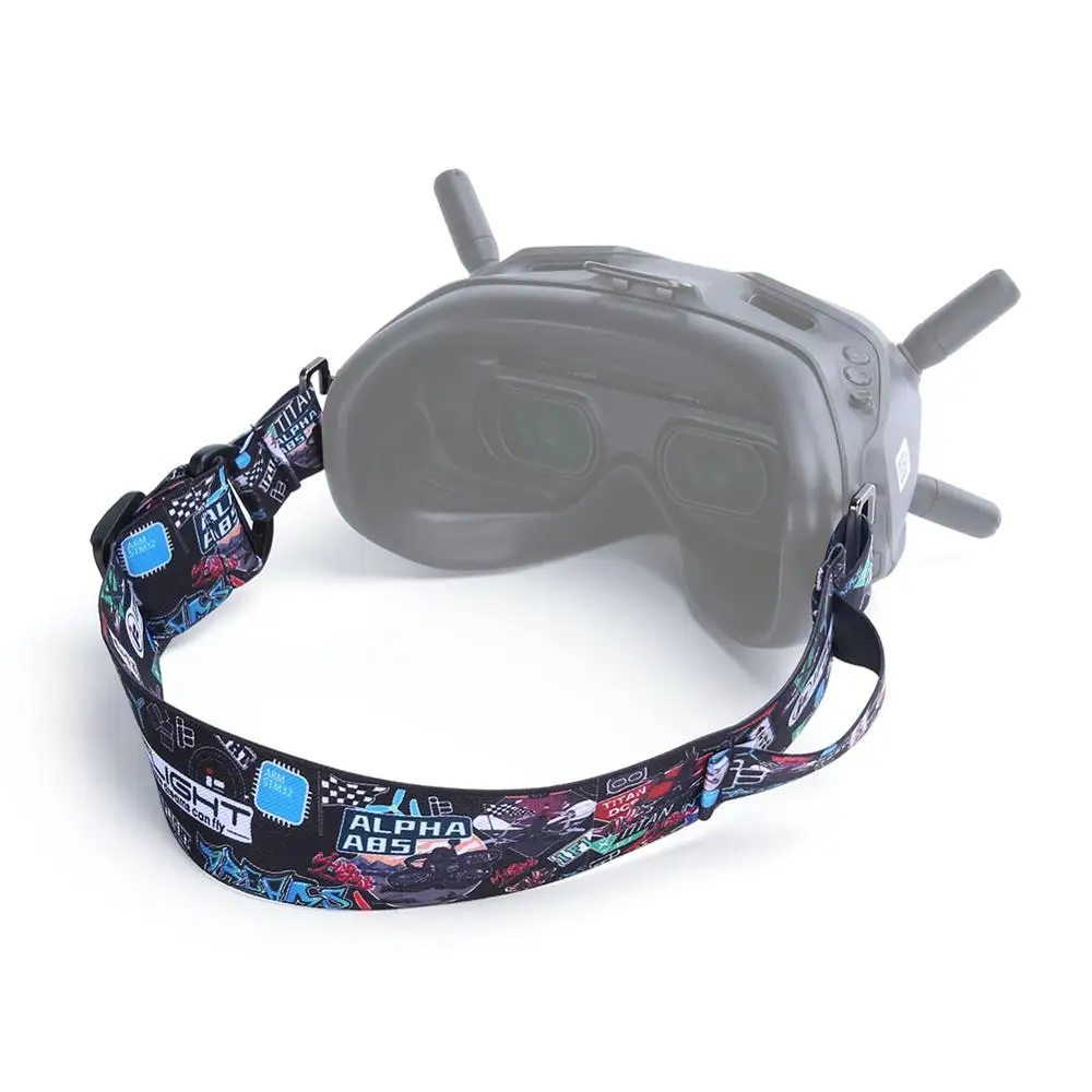iFlight Adjustable FPV Goggles Headband Headstrap with battery holder for Fatshark Goggles/DJI FPV goggles/other Goggles