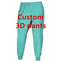 Изготовленный На Заказ 3D тренировочные брюки