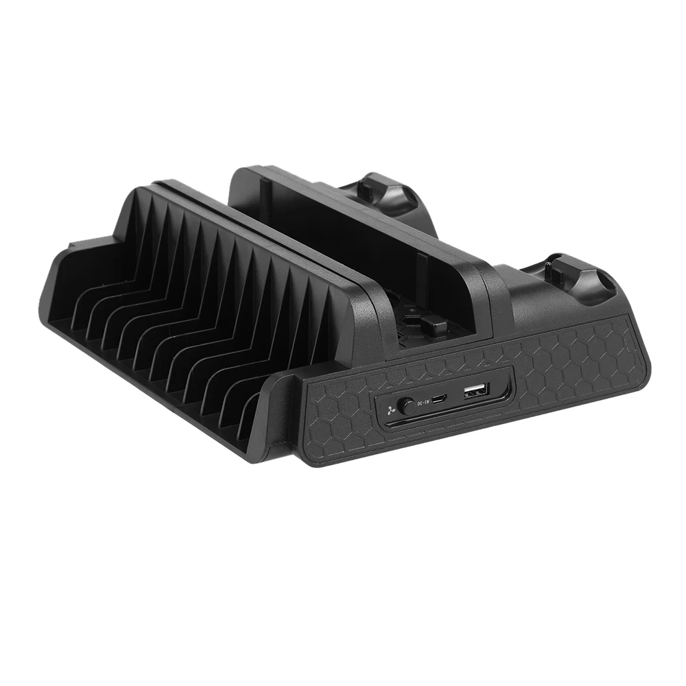 PS4/PS4 Slim/PS4 Pro вертикальная подставка тепловыделение база двойная зарядная док-станция зарядное устройство для геймпада хранения для sony Playstation 4
