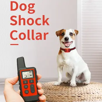 

Rechargeable Dog Training Collar Shock Waterproof with Remote Control Beep Pets