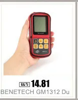 Настоящий промышленный ЖК цифровой K Тип термопары Термодетектор 1372 градусов Цельсия термопары зонд HT-9815