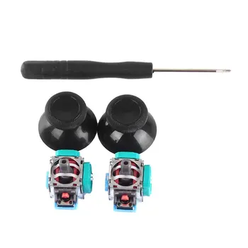 

3D Analog Joystick 3 Pin Sensor Module Potentiometer with Thumb Sticks for Playstation 4 PS4 Controller Repair Wholesale