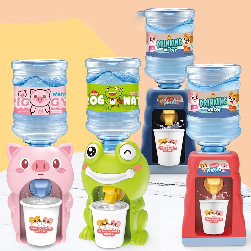 Mini Water Dispenser for Kids Cute Drinking Fountain Kids Educational Toy  Gift