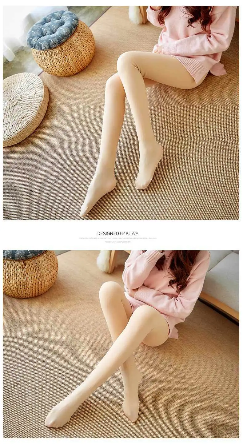 150g-500g Winter High Quality Tights High Elastic Velvet Sexy Keep Warm Pantyhose Warm Thick Pantyhose for Girls Stockings 134