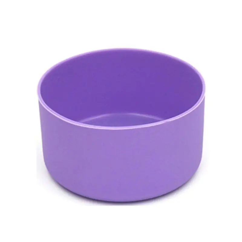 Bottles Bottom Cover Silicone Protective Sleeve for 12oz 32oz 64oz Portable Stainless Steel Bottle - Цвет: Purple 32oz