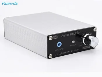 

TPA3116D2 high power digital audio amplifier board XH-M541 100W *2 MINI amplifier machine with aluminum case AUX input