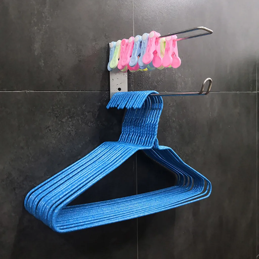 Clip Hangers Storage Rack Holder Organizer Hanger Stacker Screw