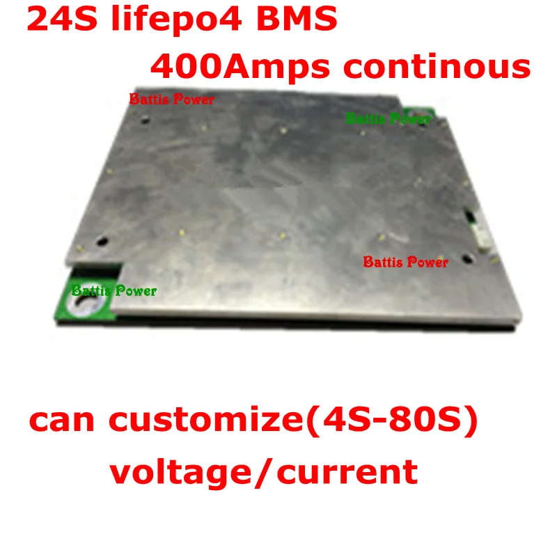 24S 72V 200A lifepo4 BMS 400A плата защиты батареи Функция баланса 24S 250A BMS 24S 300A 72V литиевый аккумулятор BMS для 20kw