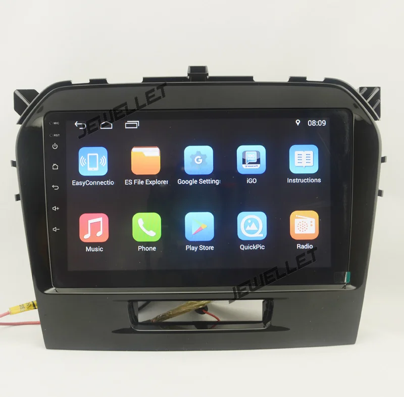 " четырехъядерный Android 8,1 Автомобильный gps Радио навигатор для Suzuki Vitara с 4G/Wifi DVR OBD mirror link 1080P