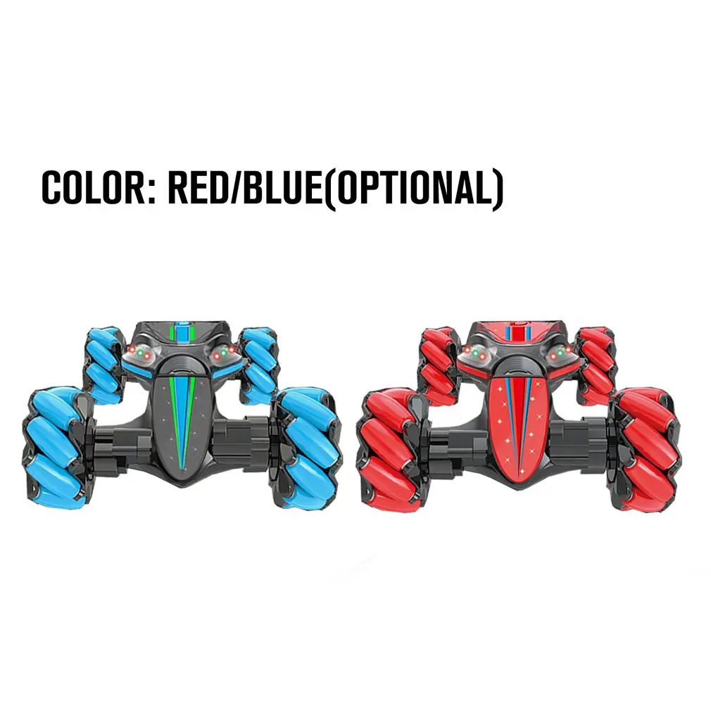 2.4Ghz RC Off-road Stunt Car Amphibious Vehicle With Watch Remote Control Induction for Childrens Toys Gifts