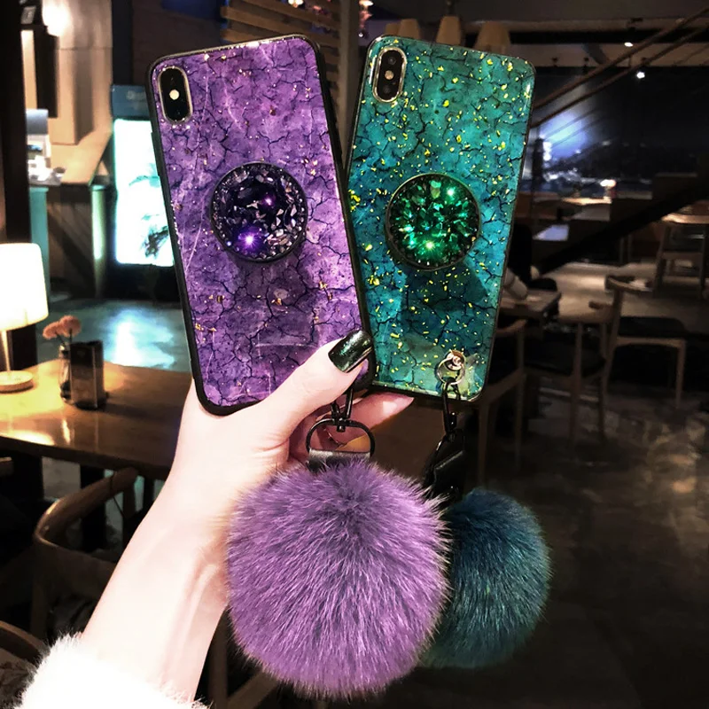 

Luxury Glitter Case For Samsung Galaxy S10 S10e S10 plus Note 8 9 10 plus Bling Holder Stand Soft Cover For Samsung A50 A70 A10s