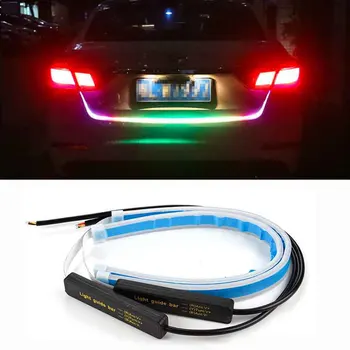 

New Ultra-Thin 2 Piece Colorful Remote Control Universal Leader Drl Daytime Running Lights Mobile Running Headlights Led Lights