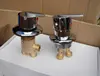 MTTUZK Solid Brass Bathtub Hot and Cold Mixing Faucet Split  Mixer 1 in 2 out Switch Bathtub Tap , Bathroom Shower Faucet 2