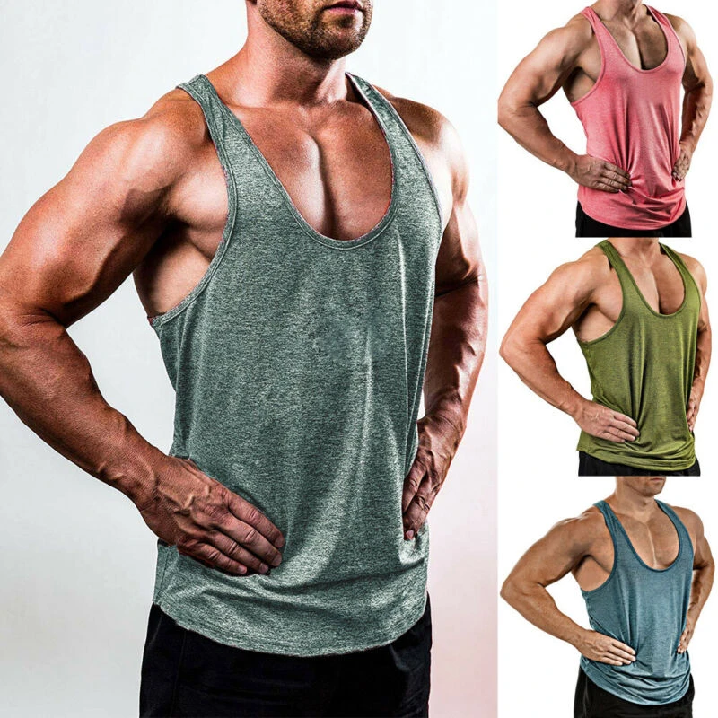 mens gym vest