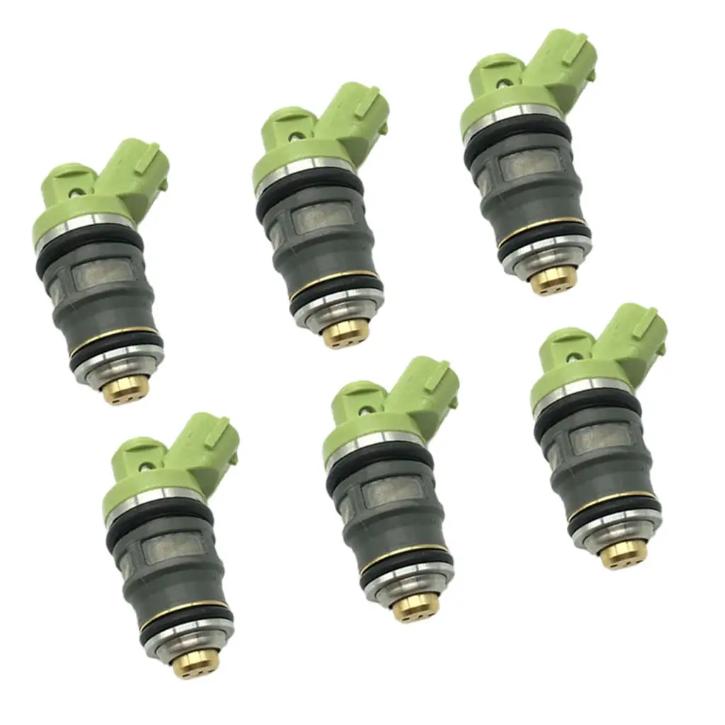 6pcs Fuel Injectors Fuel Injection Nozzle Replaces Car Parts