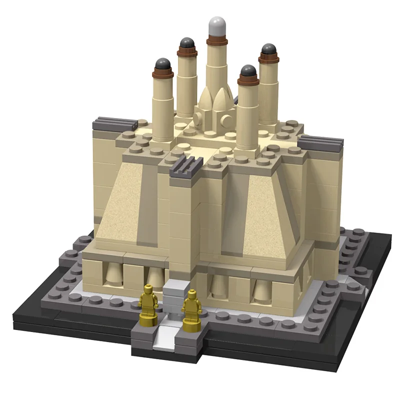 Звездные войны мини MOC JediING Temple Diy строительные блоки кирпичи 344 шт. коллекция