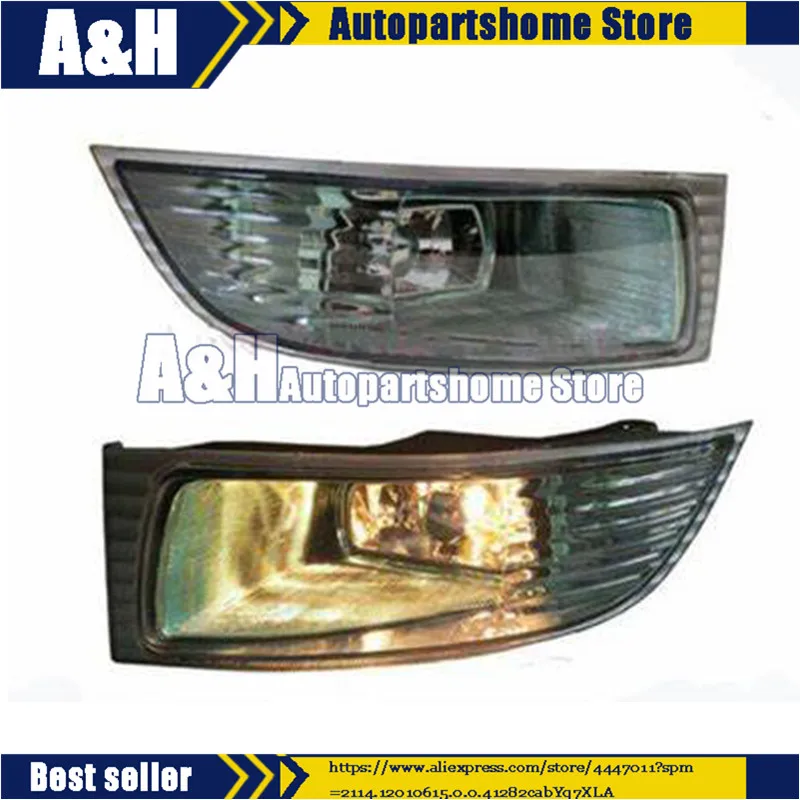 NEW Front Bumper L&R Fog Lamps Lights With Bulbs For Lexus GX470 2003 2009Truck Light System