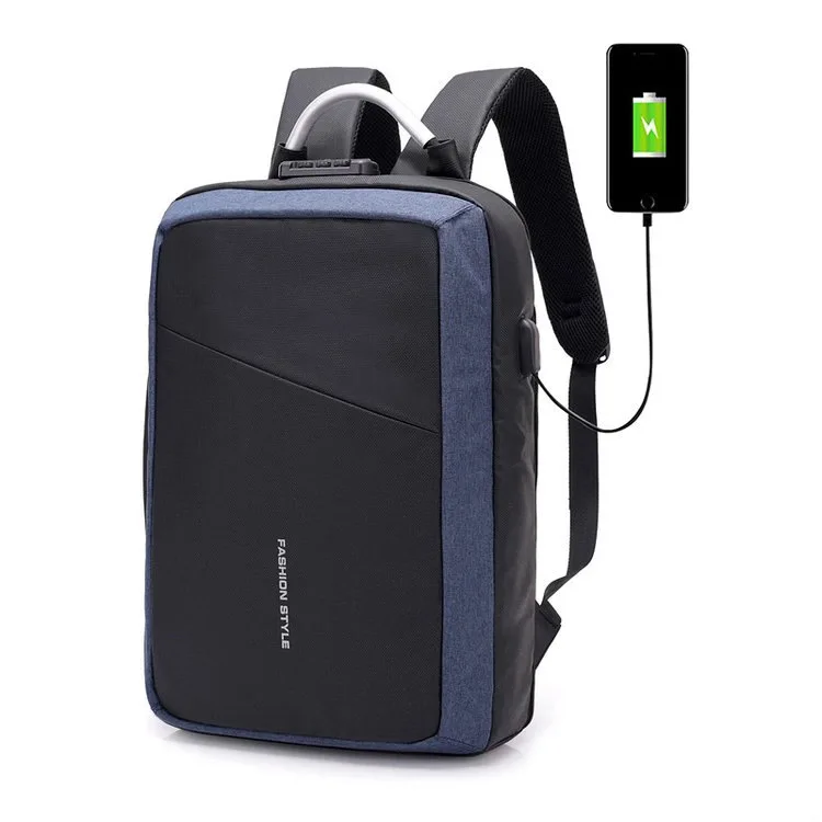 

2019 New Style Casual Large-Volume Business Backpack Korean-style-Style Anti-Theft Multi-functional Computer Bag