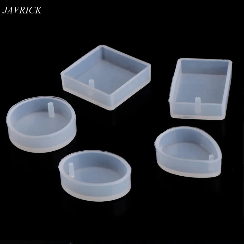 Epoxy Resin Molds Silicone Earrings Mold Handmade Fashion Jewelry Geometric Mould for DIY Resin Jewelry Making Pendant
