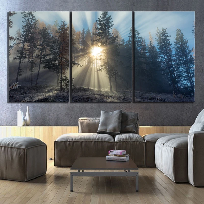 Sun tree decoration 3 Piece 5d Diamond Painting sale full square round resin Crystal diamond mosaic drill,wall art