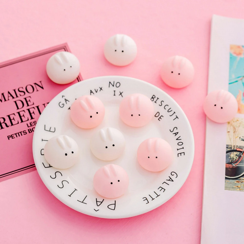5Pcs Mini cute Rabbit Animal Soft Ball PVC Squeaky Stress Reliever Kids Squeeze Toy gift for 1 5Pcs Mini cute Rabbit Animal Soft Ball PVC Squeaky Stress Reliever Kids Squeeze Toy gift for 5