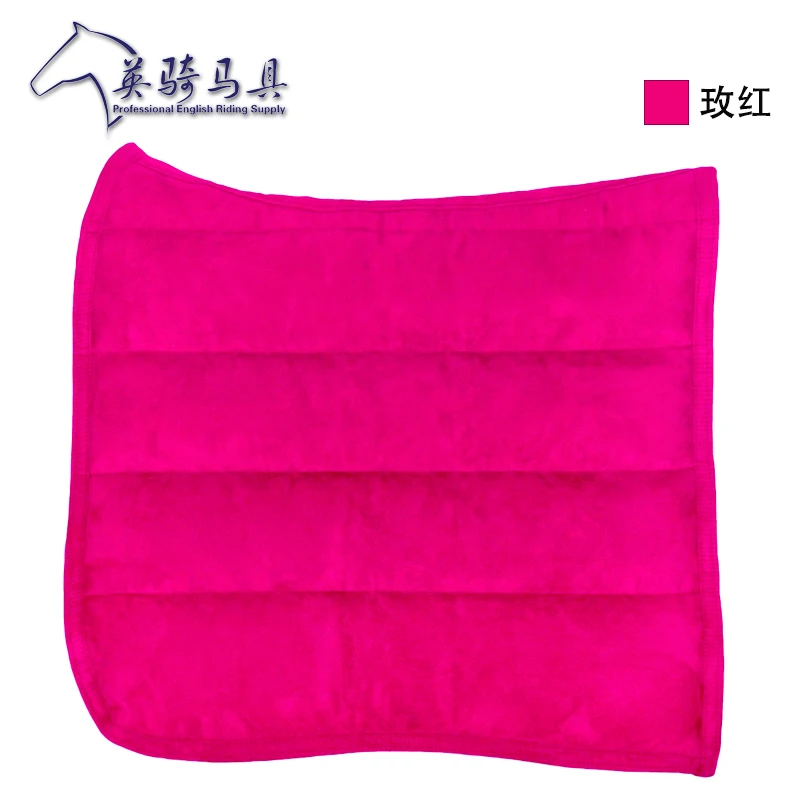 Cotton Horse Sweat Pad Saddle Pads Mesh Lined Moisture Absorption Perspiration Horse Saddke Pad