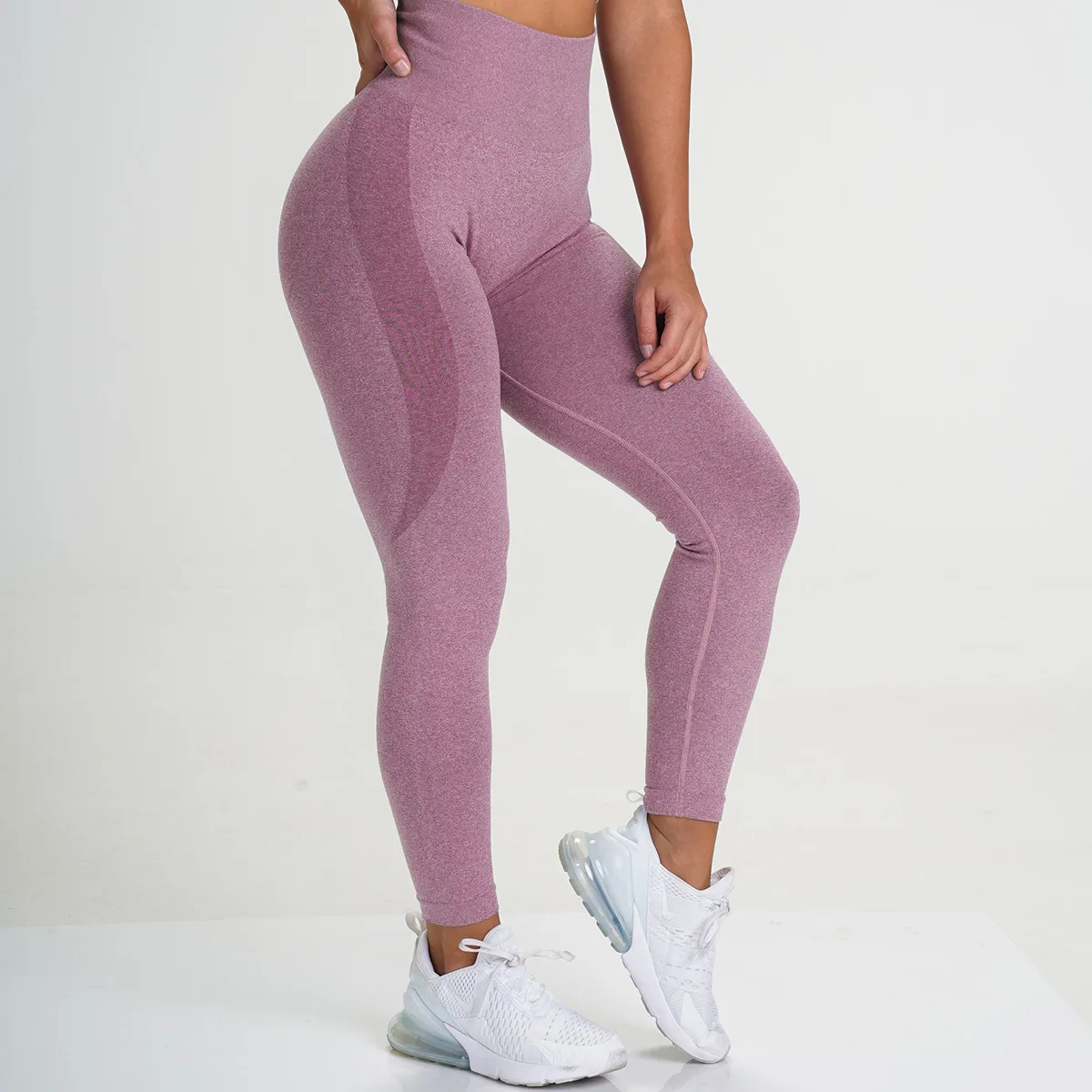 CHRLEISURE Workout Gym Legging Seamless Leggings Women Sport Pants Butt Booty Push Up Pant High Waist Fitness Pant Yoga Leggings