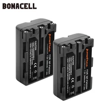 Bonacell 2400 мА/ч, NP-FM500H NP FM500H NPFM500H Камера Батарея для sony A57 A58 A65 A77 A99 A550 A560 A580 Батарея L50