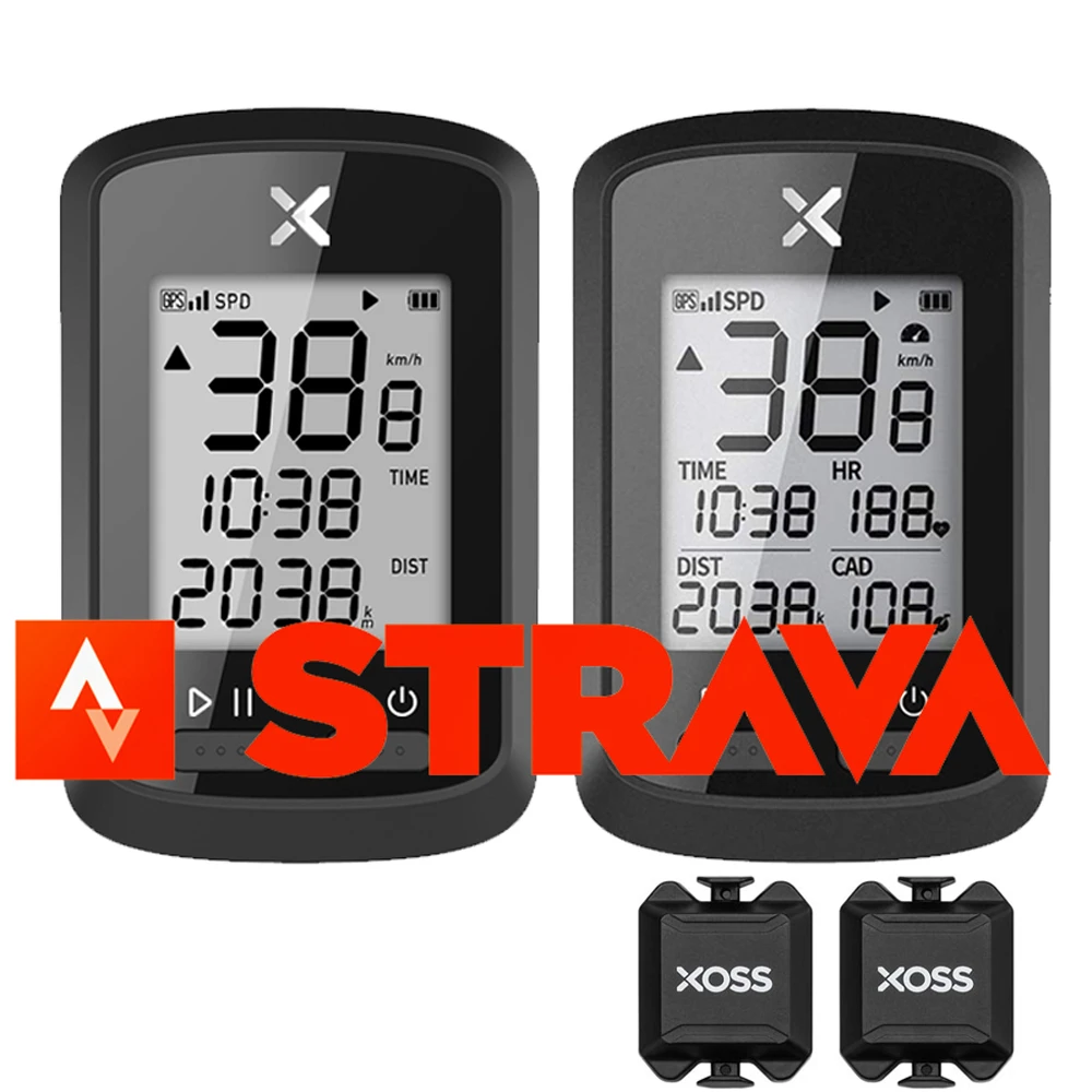 Case XOSS G Mount G Plus ANT+ Bike Cycling Computer GPS Bicycle Stopwatch