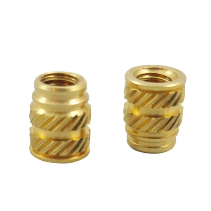 20x #10-32 Brass Threaded Heat Set Inserts for Plastic 3D Printing Brass Metal 