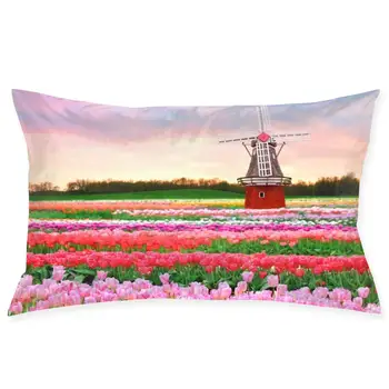 

Windmill Fashionable pillowcase and rectangular decorative pillowcase 20 "x30"