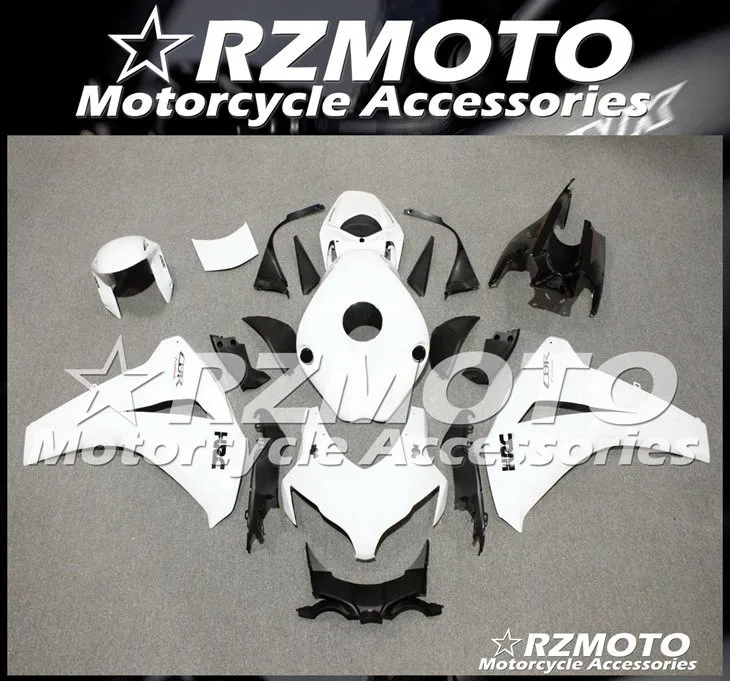 ABS литья под давлением полный обтекатель комплект кузов Подходит для HONDA CBR1000RR 1000RR 2008 2009 2010 2011 08 09 10 11 хороший белый черный