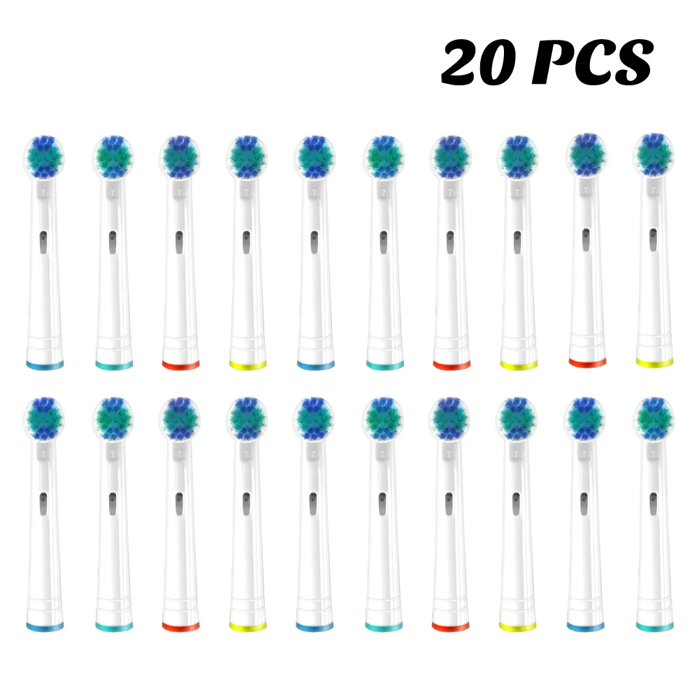 Electric toothbrush heads for Oral B sensitive replacement brush heads D25 D30 D32 D18 4739 3709 4728 D4510 D12013 20Pcs