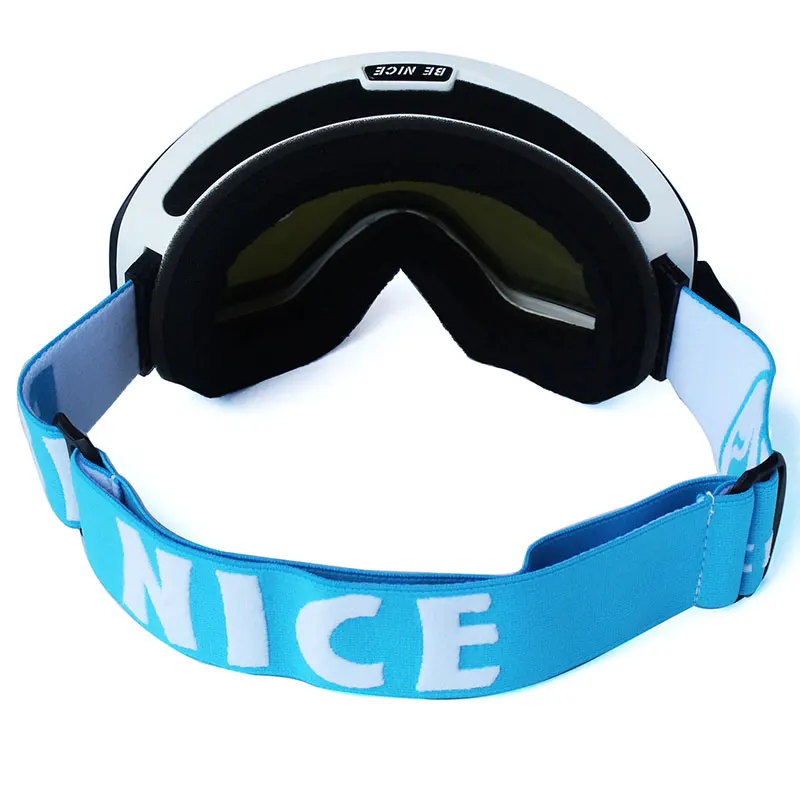 Лыжные очки 2 в 1 с магнитными линзами двойного назначения для ночного катания на лыжах Анти-Туман UV400 очки для сноуборда мужские женские лыжные очки